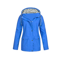 Regenjacke für Damen | Wasserdicht – Blau