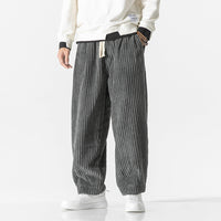 Masaaki | Einzigartige Cordhose – Grau
