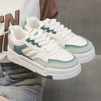 Damen Sportliche Sneaker mit atmungsaktiver Mesh-Konstruktion und trendiger Außensohle – Grün