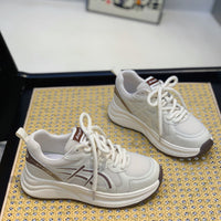 Damen Sportliche Sneakers mit dämpfendem Komfort und atmungsaktiver Konstruktion – Beige