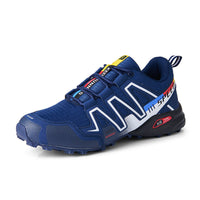 Damen Leichte Trailrunning-Schuhe mit Strapazierfähigem Obermaterial und Rutschfester Sohle – Blau