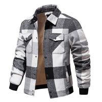 Cameron® | Karierte Jacke – Schwarz