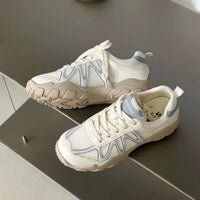 Damen Sportliche Sneakers mit dämpfendem Komfort und atmungsaktiver Konstruktion – Blau