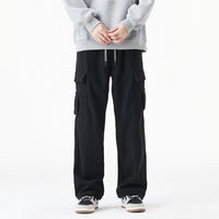 Haruki | Winterliche Cord-Hose – Schwarz