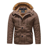 Nicolas | Winter Herrenjacke – Kaffee