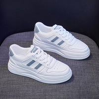 Damen Elegante Sneaker mit modischen Details und bequemer Sohle – Blau