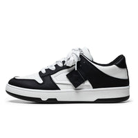 Damen Sportliche Freizeitsneakers mit elegantem Design und rutschfester Sohle – Schwarzweiß