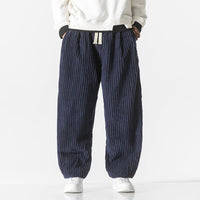 MATTIS - WEITE CORDHOSE – Blau