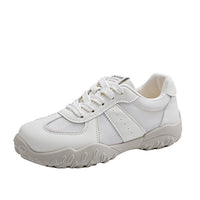 Damen Sportliche Sneakers mit atmungsaktivem Obermaterial und flexibler Sohle – Beige