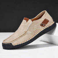 LIO - LEDERLOAFER MIT RUTSCHFESTER SOHLE – Beige