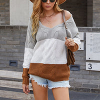 Damen FREIZEITPULLOVER | MODERNER STIL, KOMFORTABEL, VIELSEITIG – Braun