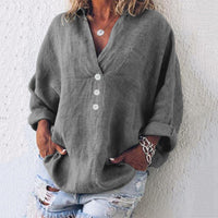 Maeve | Zeitloser Baumwollpullover für Stil und Komfort – Grau