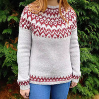LOCKERE MODE | BEQUEMER STRICKSTIL – Grau
