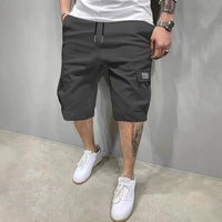 Caldor - Strukturierte Cargoshorts – Grau