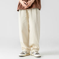 Hiroshi | Japanische Baumwoll-Hose – Creme