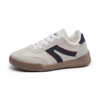 Damen Freizeitschuhe mit atmungsaktivem Obermaterial und rutschfester Sohle – Weißblau