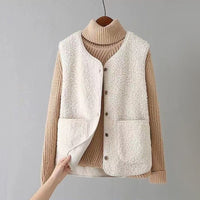 Sierra Wool Vest – Creme