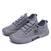 Damen Sportliche Schnürschuhe mit rutschfester Sohle und atmungsaktivem Obermaterial – Grau