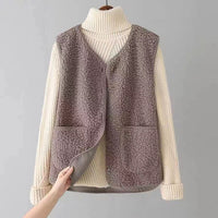 Sierra Wool Vest – Taupe