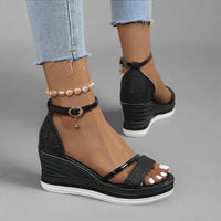 Anna | Elegante Komfort-Sandalen – Schwarz