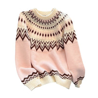 NORDISCHER PULLOVER | WARM, STILVOLL, BEQUEM – Rosa