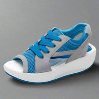 Nicole | Orthopedische Komfort-Sandalen – Blau