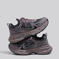 Damen Komfortable Lauf- und Freizeitsneaker mit atmungsaktiver Konstruktion – Lila