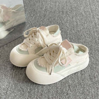 Damen Sneakers im modernen Design mit verspielten Elementen – Rosa
