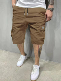 Caldor - Strukturierte Cargoshorts – Braun
