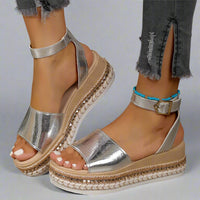 Sighild | Orthopädische Palma Sandalen für Komfort – Silber 338