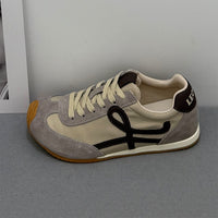 Damen Sportliche Freizeitschuhe mit atmungsaktiver Oberfläche und dämpfender Sohle – Milchkaffee