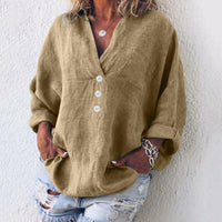 Maeve | Zeitloser Baumwollpullover für Stil und Komfort – Khaki