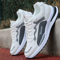 Damen Sportliche und atmungsaktive Sneakers – Weiß