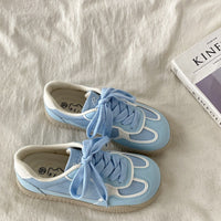 Damen Sneaker mit atmungsaktivem Obermaterial und stylishen Akzenten – Blau