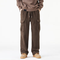 Haruki | Winterliche Cord-Hose – Braun