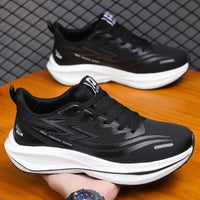 Damen Hochwertige Laufschuhe mit stoßdämpfender Sohle – Schwarz