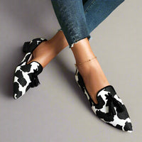 Klara | Elegante Loafers mit spitzer Form – Schwarz