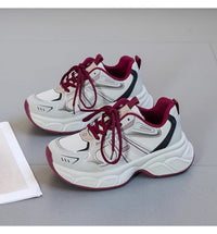 Damen Modische Sport-Sneaker mit innovativer Dämpfung und atmungsaktivem Obermaterial – Rot
