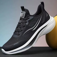 Damen Komfortable Laufschuhe mit dynamischer Dämpfungstechnologie – Schwarz-Weiß