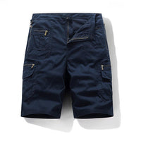Gibran – Cargoshorts mit Mehreren Taschen – Marine