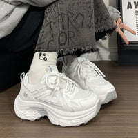 Damen Sportschuhe mit stabiler Dämpfung und atmungsaktivem Obermaterial – Weiß