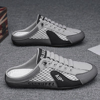 Marco | Herren Leichte Slip-On Sneaker – Grau