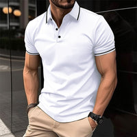 Maximillian | Herren Polohemd – Weiß