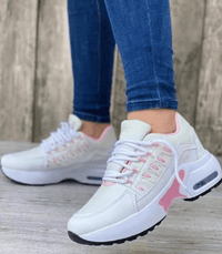 Damen Komfort-Sneaker Rutschfest Leicht – Weiß