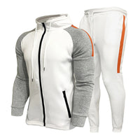 Eynira | PowerFlex Pro Trainingsanzug für Herren – Ideal für Training und Freizeit – Weiß