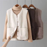 Damen Strick Cardigan - Elegant & Weich – Beige