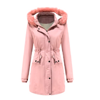 Resi | Warmer Wintermantel – Rosa