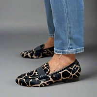 Freya | Stylish Comfort Loafer with Supportive Heel – Schwarz