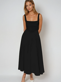 Scarlett Grace | Elegantes Kleid – Schwarz