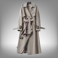 Rose | Klassischer Trenchcoat – Grau